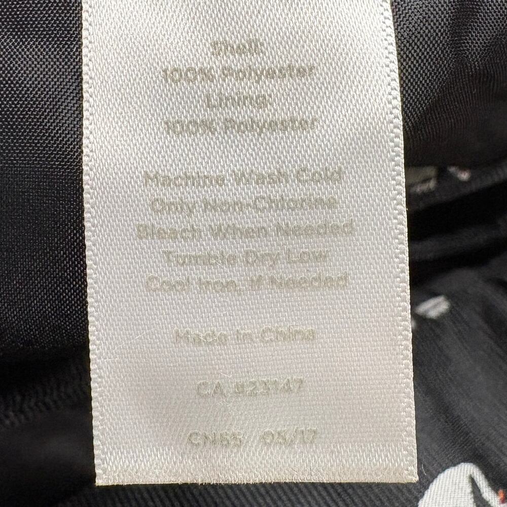 Rsvp By Talbots Size 16 Swan Print Cigarette Pant… - image 5